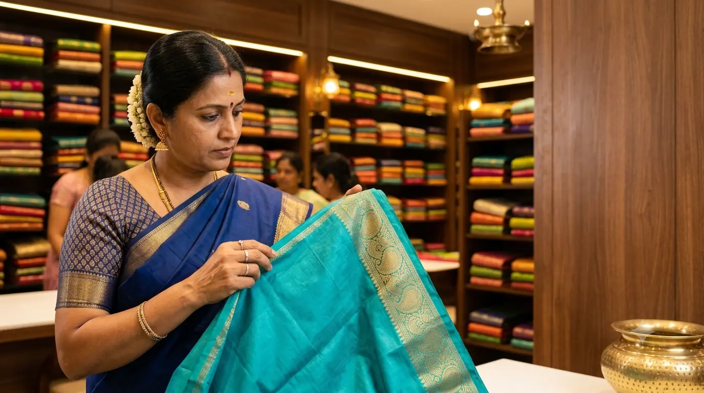 How to Identify Genuine Handloom Soft Silk Sarees